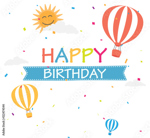 "Birthday celebration background " Stock image and royalty-free vector