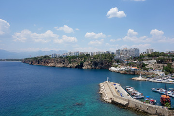 Fototapeta premium Boats at the old harbor
