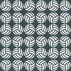 volleyball pattern 1 / Seamless pattern of volleyball  balls for sports design.
