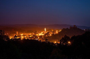 Fototapeta premium Bolkow Town at Night