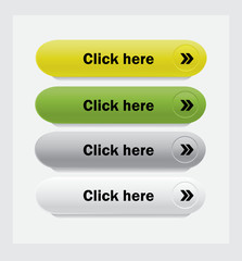 Click here. Set of web interface buttons.