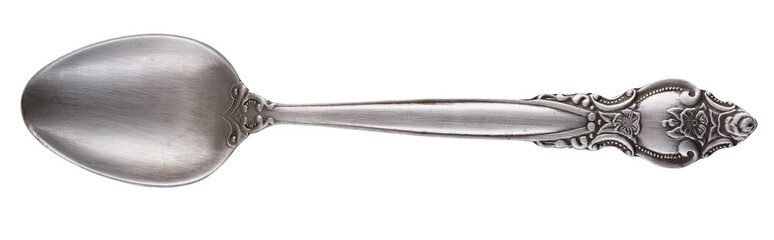 Marmelade silver spoon. File contains clipping paths.