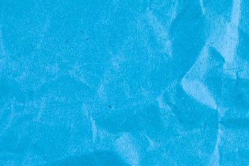 Blue paper textures for backgrounds, Blue recycle crumpled paper