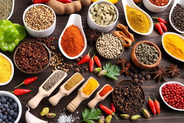 Spices and herbs.