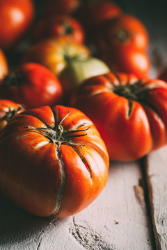 Ecological and natural tomatoes