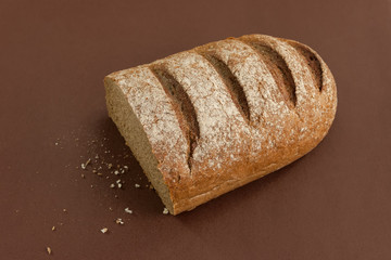 Half dark bread