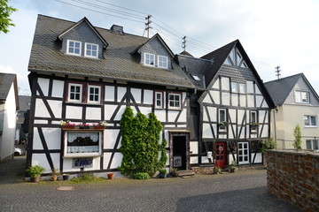 Fachwerkhaus in Hachenburg, Westerwald