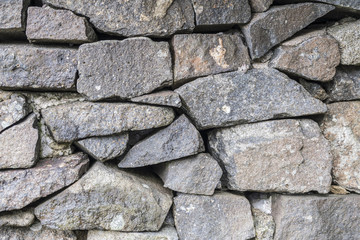 Gray stone wall texture background