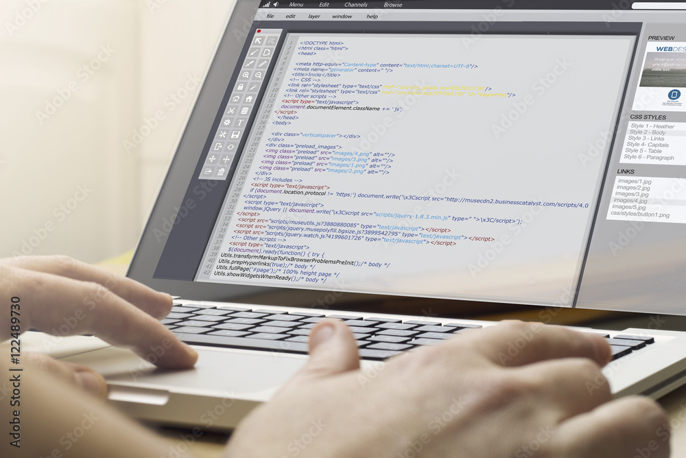 Poster home computing web programming