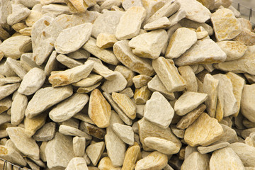 a wall of multi-colored marble tiles