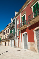 Alleyway. Acquaviva delle fonti. Puglia. Italy.