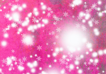 Obraz na płótnie Canvas Christmas background with snowflakes. Abstract background