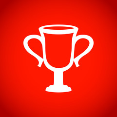 champions cup icon stock vector illustration flat design