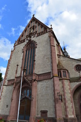 Fototapeta na wymiar Katholische Stadtkirche St. Martin in Tauberbischofsheim