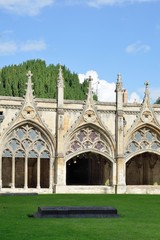 Obraz premium Cloisters of Canterbury Cathedral