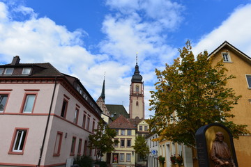 Fototapeta na wymiar Altstadt Tauberbischofsheim