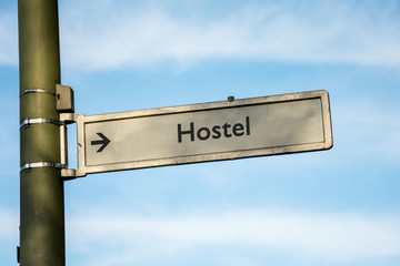 Schild 67 - Hostel