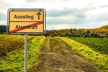 Schild 174 - Ausstieg