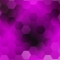 purple color gradient background with a hexagonal pattern. vector illustration © Bonya Sharp Claw