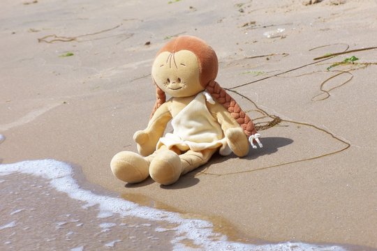 am Strand