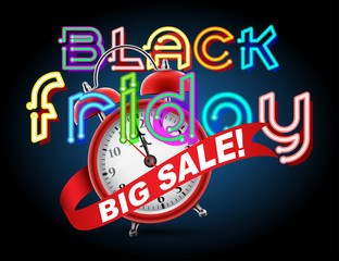 Black Friday Sale alarm clock