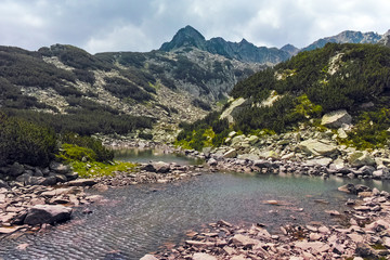 Fototapeta premium Upper Muratovo lake, Pirin Mountain, Bulgaria