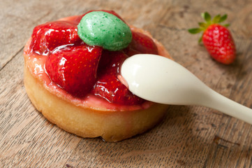 tartelette aux fraises