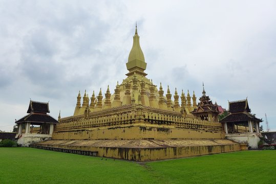 Phra that luang, Vientiane, Laos