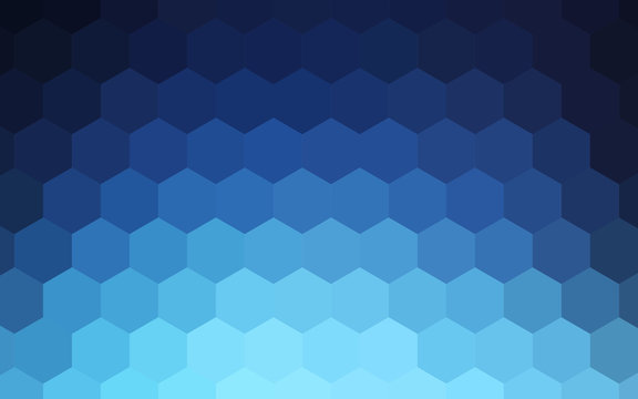 Hexagons abstract colorful background design