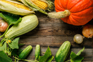 Assortment of fresh vegetables