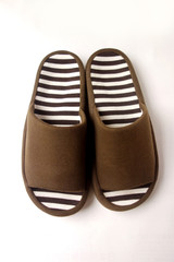 Slippers shoe on floor