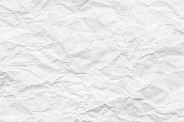 White creased paper