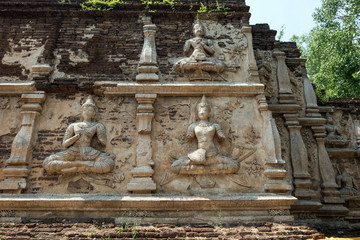 Ancient Buddha statues