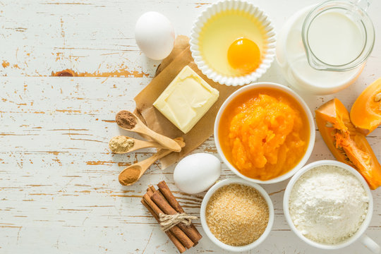 Pumpkin Pie Ingredients