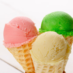Ice cream cones