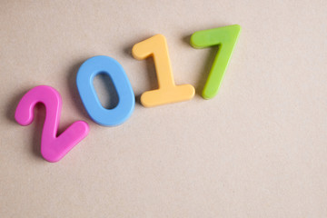 Happy New Year 2017 background