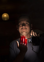 Селфи со вспышкой