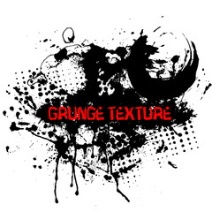 Obraz na płótnie Canvas Grunge texture. Abstract template background. Vector drops illustration.