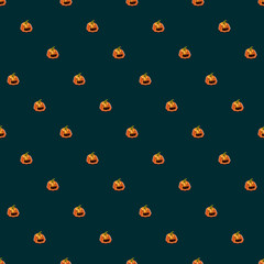 Halloween background with pumpkins