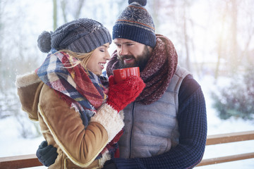 Obraz premium They found a shelter to hide