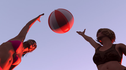 exercise and sunset © juanjo