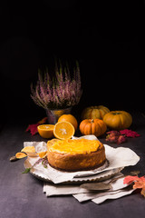 pumpkin cheese cake