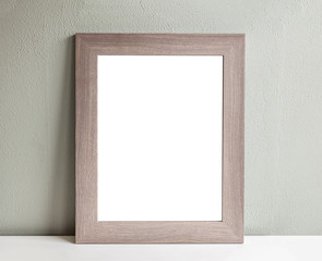 Large empty frame mockup