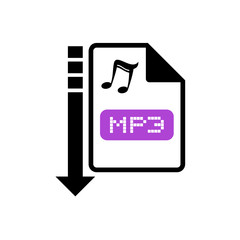 computer mp3 file icon