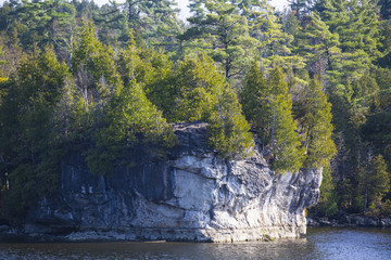 Fototapeta na wymiar Limestone Cliffs