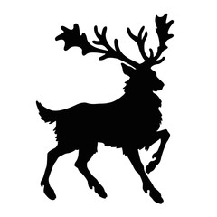 reindeer silhouette