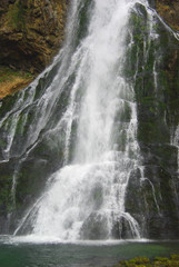 Fototapeta na wymiar Gollinger Wasserfall, the waterfall of Golling