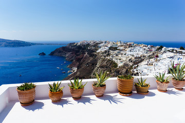 Oia is the most beautiful village on the Greek island  Santorini © jirmar