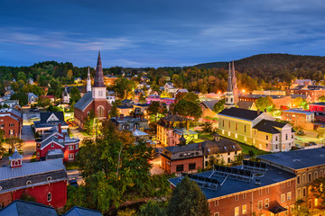 Montpelier, Vermont Skyline