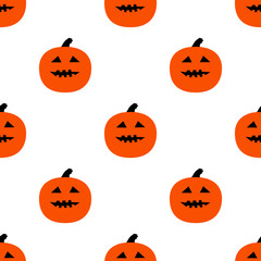 Scary Pumpkins for Halloween.